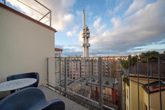 Spacious New apartment close to the central district. Could accommodate up to 6  Prague, Czechia Spacious Two-Bedroom Duplex with Balcony and View! Entire rental unit vacation rental 604382065446109752