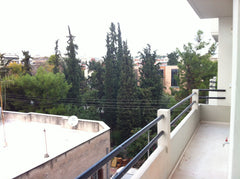 on the 3rd floor . a balcony with view to the park . big bedroom a kitchen and a Athens, Attica, Greece between center and sea Entire rental unit vacation rental 9650228
