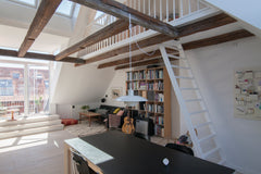 Our light and modern apartment is divided into two floors and has a small loft a Copenhagen, Denmark Two-storey apartment - two balconys Entire loft vacation rental 1293615