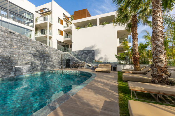 Stylish apartment comfortably accommodate up to 4 guests, featuring garden and r  Stylish One Bedroom Suite with pool Room in aparthotel vacation rental 54285557