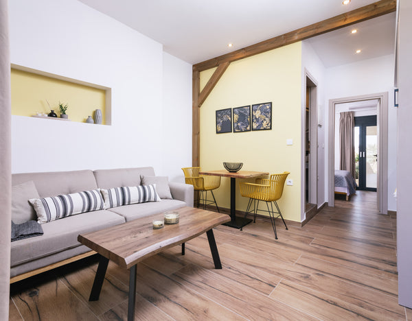 New constraction apartment 2022 on the beach. It is bright and very practical. I  