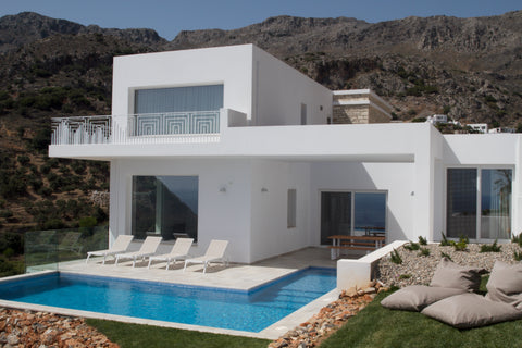 "Thea Zalia", Crete, is  part of a small collection of stylish holiday homes of  London, United Kingdom Modern 3 bedroom Villa, with sea and mountain view Entire villa vacation rental 699021577489791908