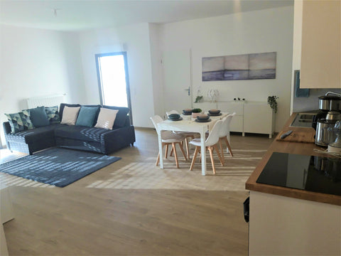 La durée de location est de 1 mois minimum- bail mobilité- réservé aux voyageurs Bordeaux, France Appartement neuf T4 HORIZON (bail mobilité) Entire rental unit vacation rental 47110485