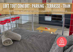 Durant votre séjour, votre confort est notre priorité!<br /><br />- Entrée auton Bordeaux, France Carles Vernet Loft 4 personnes - Terrasse et Tram Entire rental unit vacation rental 741458886748645355