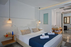 With a panoramic view of the Cretan Sea and the Venetian castle (Fortezza) and a  Rethymno Superior Studio Private room in rental unit vacation rental 575317545936619224