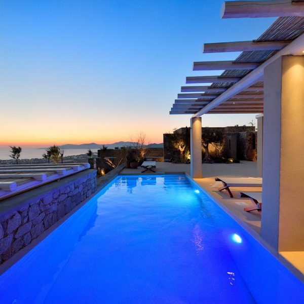Villa Zina consists of 3 master bedrooms with en-suite bathrooms and infinity vi London, United Kingdom Zina - Panoramic view of Mykonos Island Entire villa vacation rental 17034896