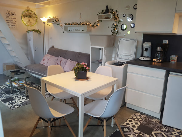 Vous vous sentirez chez vous dans ce joli studio duplex cosy et équipé de neuf,  Saint-Médard-en-Jalles, France Studio duplex   centre Saint Médard Entire townhouse vacation rental 26057947