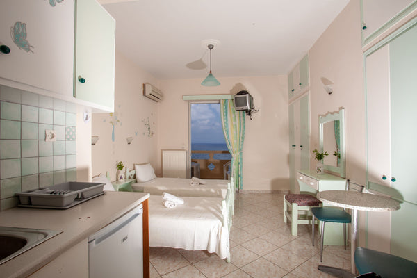 Comfortable room with two beds.<br /><br /><b>License number</b><br />1041Κ132Κ3 Rethimnon, Greece Room 102 comfortable room with two beds Entire condo vacation rental 42352370