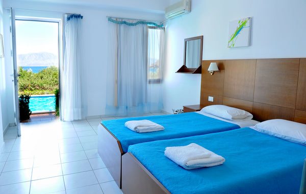 ESL 1116395 - One  Bedroom Apartment on the lower floor for 4 guests with air co Agios Nikolaos, Greece Mirabella Apartment with Stunning Sea Views for 4 Entire rental unit vacation rental 867965