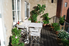 This spacious and bright loft with room for up to two families (6-10 people) is  Copenhagen, Denmark Amazing apt with a rooftop garden Entire loft vacation rental 1230963
