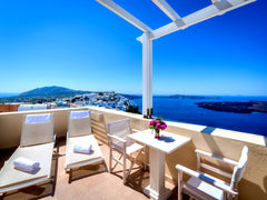 Towering high above the Caldera of Santorini, the most breathtaking view of the  Thera, Greece Damigos Caldera World - Superior Sea View N.3 Private room in villa vacation rental 31027981