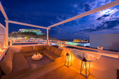 Is a beautifully decorated two floor villa with two double bedrooms, two sitting Lindos, Greece Lindos Allure Villa with Acropolis view & Jacuzzi Entire villa vacation rental 5120311