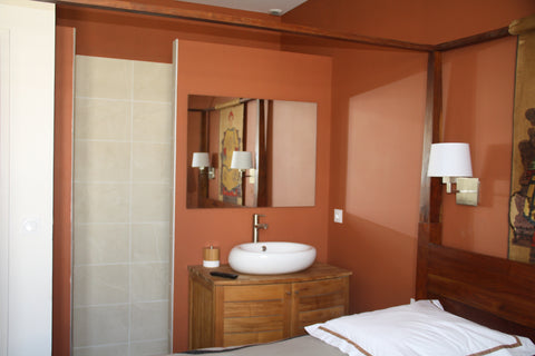 Au cœur du quartier historique de St Michel , 1 chambres de caractère avec liter Bordeaux, France Chambre Terracotta chez Casa Isabel Private room in bed and breakfast vacation rental 10798598