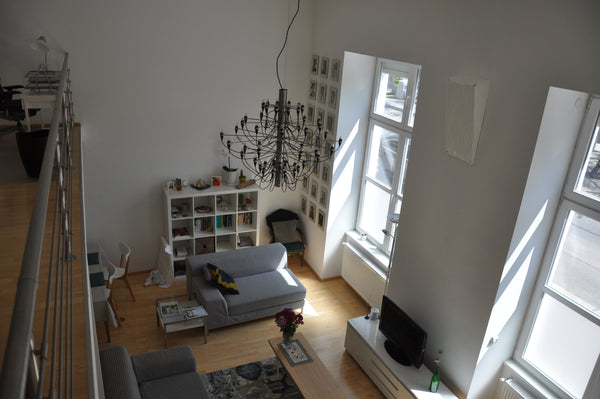 Light filled flat within walking distance to the centre while in front of the lo Brussels, Belgium Bright 2 bedroom Loft in front of Park Entire rental unit vacation rental 1102078