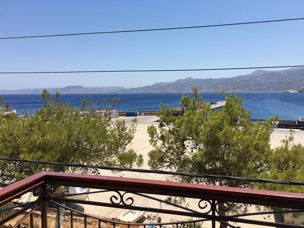 60 m2 apartment in front of the harbour of Sitia. Walking distance 5min from tav Sitia, Greece Sea view one bedroom family flat Entire serviced apartment vacation rental 14204353