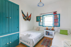 This comfortable, looking to the beach house in Sisi (less than 100m. to walk to  Sea view | Cycladic Style House | Steps to Sea Entire rental unit vacation rental 13472376