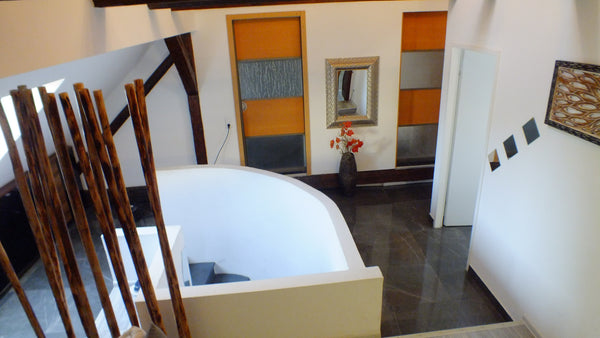 with its classy equipment our guests feel special after they return  from their  Vienna, Austria 115 sm q extraordinary attic flat Entire rental unit vacation rental 16870378