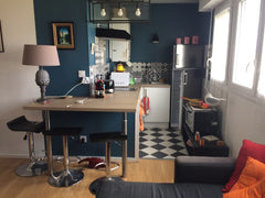 C'est un studio aménagé T1 de 26 mètres carre tout équipé (télévision, accès wif Bordeaux, France Moment de détente au calme ... Entire condo vacation rental 33764147