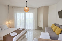 Kassiopi is a  modern and beautiful apartment built in 2022, located just 50m fr  Kassiopi - Deluxe apt 50m from the beach, sea view Entire rental unit vacation rental 577972969905804341