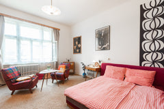 Trully  Spacious and Comfortable Apartment located in quiet part of the Old Town Prague, Czechia River View  Retro Design Apartment Entire rental unit vacation rental 9831643