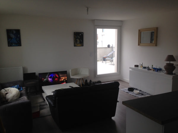 L'appartement est situé à Bègles, à même pas 10 min à pied du tramway qui vous c Bègles, France Appartement neuf type T2 a 10 min a pied du tram Entire condo vacation rental 36760270