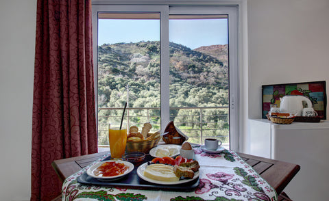 Antartissa B&B is located in Limni only 30' drive to the well known beach of Ela  Antartisa B&B-Family Room Lake view-near ELAFONISI Private room in bed and breakfast vacation rental 30833299