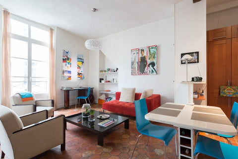 This apartment of 58 m² very bright is located on the 2nd floor without elevator Paris, France Appartement Saint Sulpice Entire rental unit vacation rental 24688128