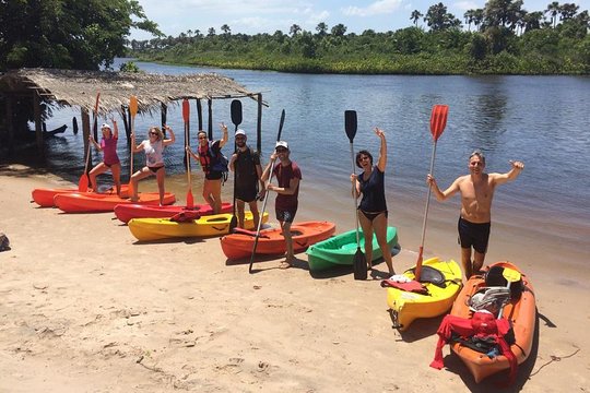 Canoeing Casa da Farinha by Costa Leste EcoAventura  Private Tours and Travel Guide America Fortaleza CITY Barreirinhas Destination Tour