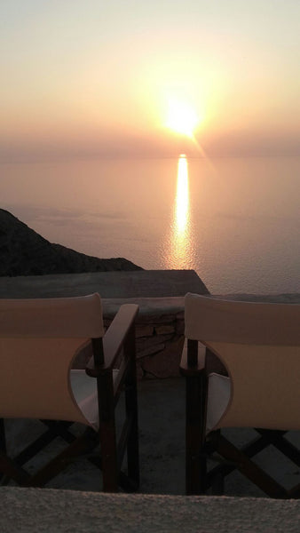 The house is located at Chora, the capital village of Sikinos. It has 2 floors c Athens, Greece Villy's house Entire home vacation rental 11219707