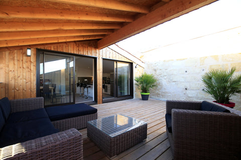 Appartement exceptionnel en Duplex de 160m² avec une superbe terrasse de 20m² en Bordeaux, France Appart CAMILLE JULLIAN T5 160m² Entire rental unit vacation rental 7541863