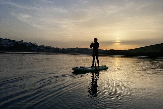 Private Stand Up Paddle Tour on the River Gannel  Private Tours and Travel Guide Europe London CITY Newquay Destination Tour