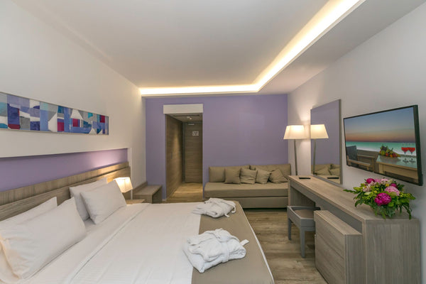 Standard double room (3 persons) follow up the standards of double room (2 perso  Twin Room at Akti Imperial Deluxe Resort & Spa Dolce by Wyndham Private room in resort vacation rental 22140448