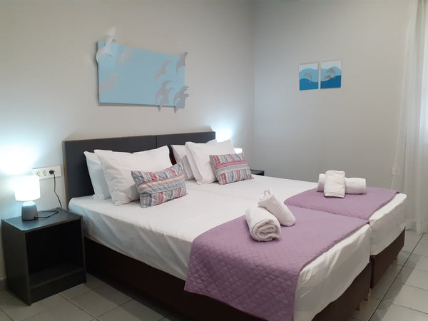 The apartment is located in the area of Agioi Apostoloi, in Kato Daratso, It is   Dennis Stylish  Apartment - 3min walk to the beach Entire home vacation rental 30140352