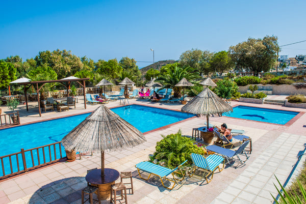 Bedroom & living room apts in peaceful village with breathtaking panoramic sea v Ligaria, Greece FAMILY SEAVIEW APTS WITH POOL Room in serviced apartment vacation rental 17146230