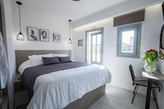 Our cozy double room is a nice option for couples. The location is excellent to   Portou str. 2nd Floor Economy Room Room in aparthotel vacation rental 32150709