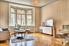 The apartment is situated in a beautifully renovated building, just a stone’s th Prague, Czechia UM32 Spacious, Cosy 2BR Apt. in a Hist. Residence Entire rental unit vacation rental 21100514