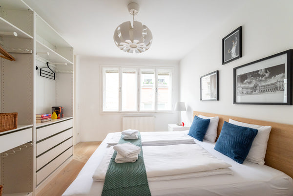 Our fancy 1BR home is located in Vienna's most lively fashion street, just few s Vienna, Austria Get a taste of the city life from a fancy 1BR home Entire serviced apartment vacation rental 53253796