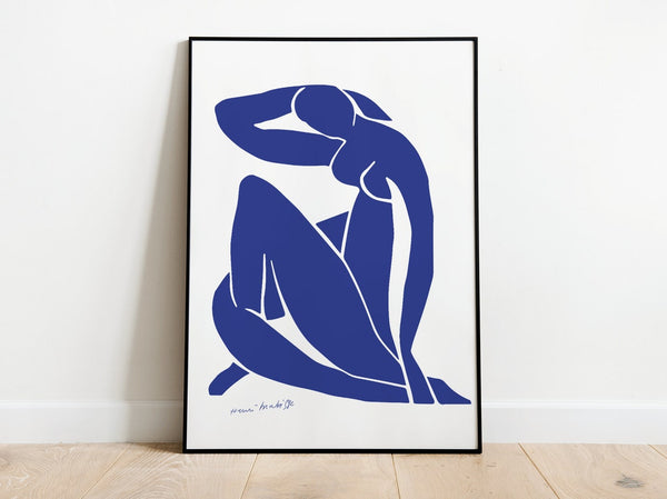 Matisse Blue Nude, Matisse Art Print, Henri Matisse Nu Bleu, Matisse Art Poster, Henri Matisse, Home Decor Wall Art - Stock Photo Prints, Free Stock Images, Artworks