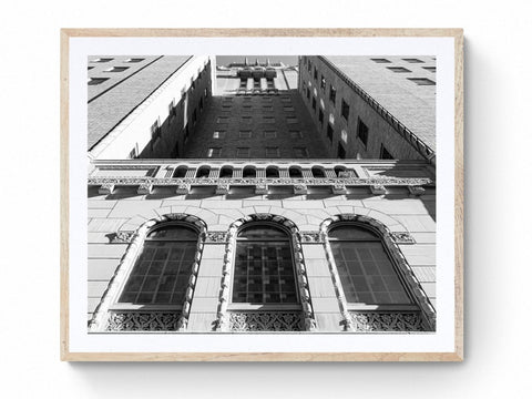 Mayo Clinic Photo Print. Architectural Wall Art, Black and White Print, Minnesota Photography, Home Décor. Plummer House Vintage Photo. Rochester Minnesota Architecture Photos. Travel Guide.