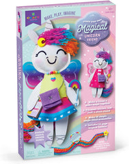 Create Your Own Magical Unicorn Friend – Make 1 Unicorn Stuffie, Design Magical Clothes & Accessories, and Create Unicorn Magic Together – Easy-to-Make Arts & Crafts Kit for Kids
